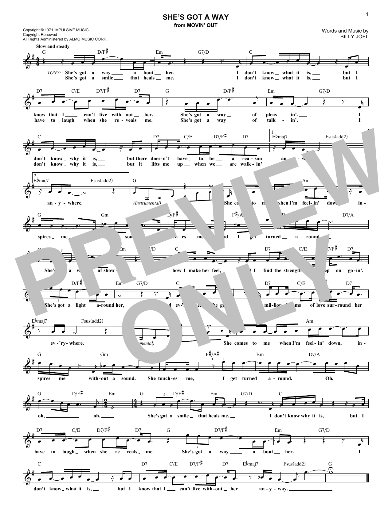 Produktbild zu: She's Got A Way