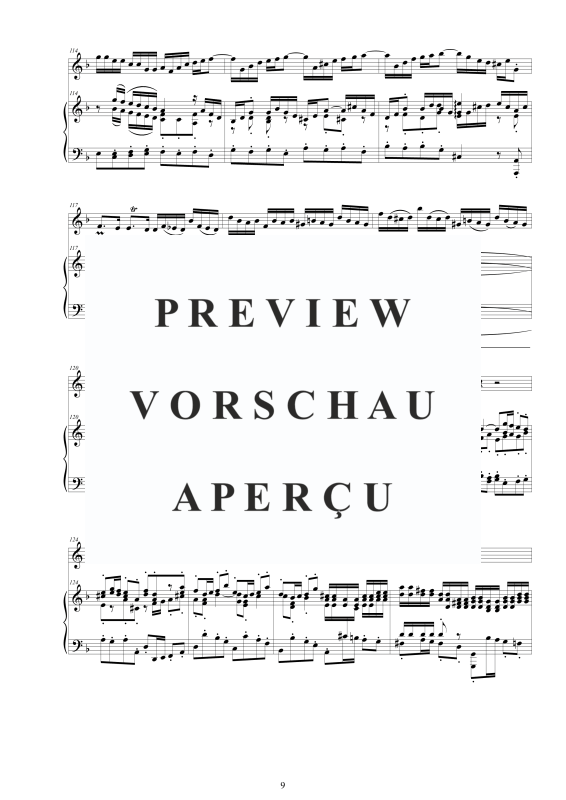Product gallery: Page 10 of 11 Oboen Konzert in D-Moll BWV 1059, , Oboe and Piano