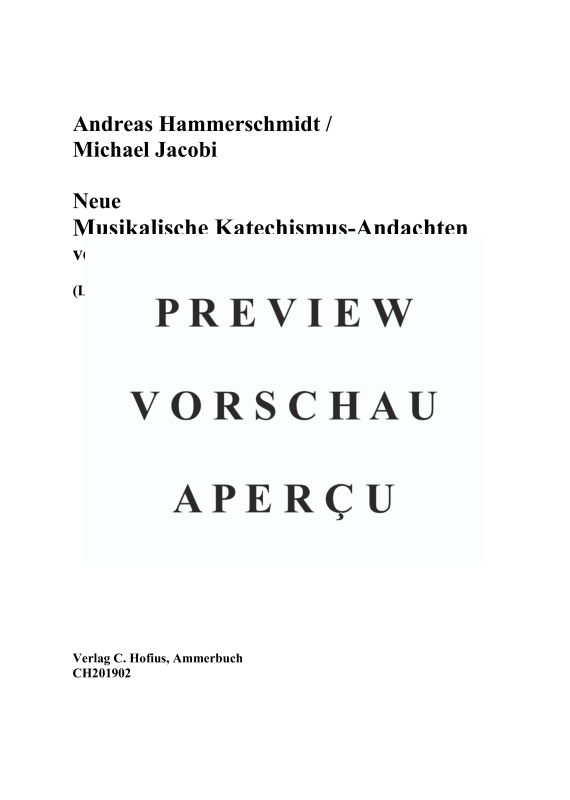 gallery: Neue Musikalische Katechismus-Andachten von Johann Rist, , (Duo 2 Vokalstimmen und BC)