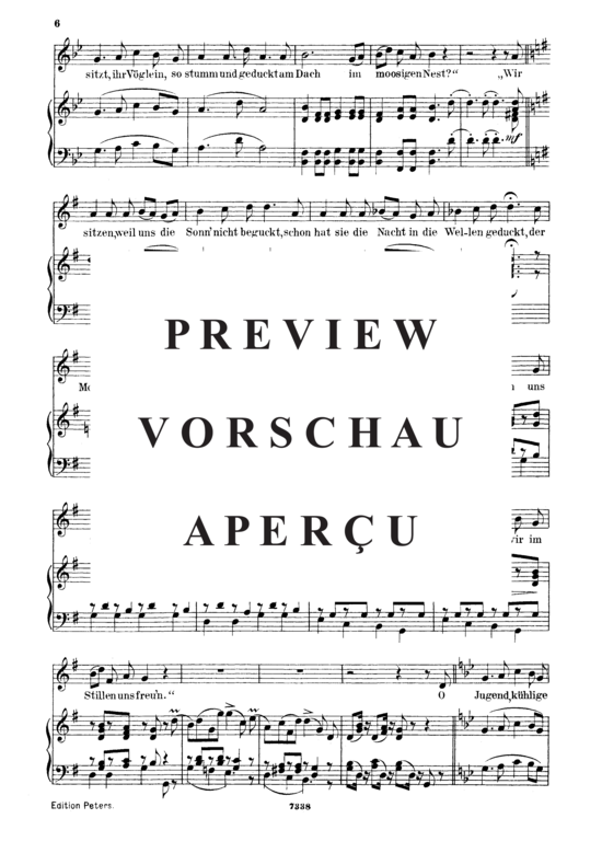 Product gallery: Page 4 of 5 Morgenlied D.685, , Medium Voice and Piano