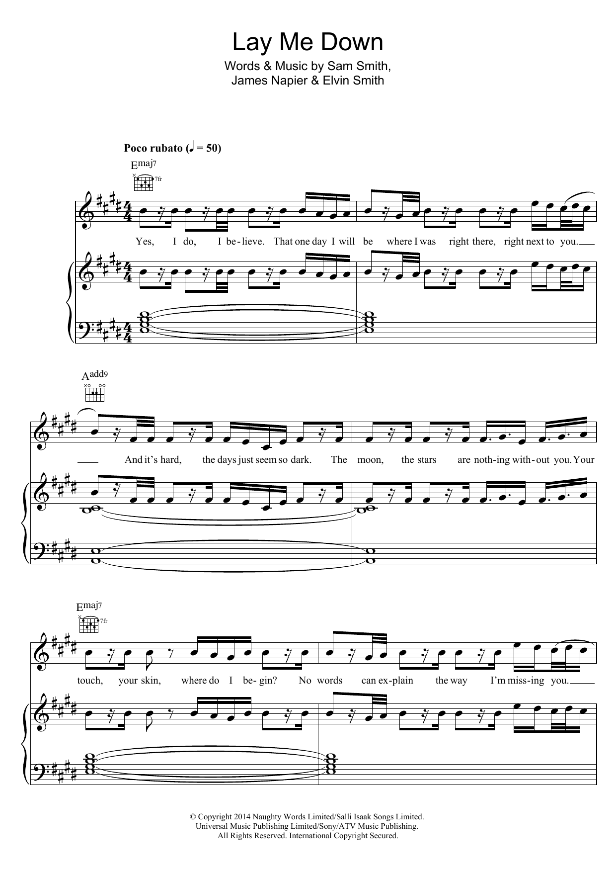 Produktbild zu: Lay Me Down