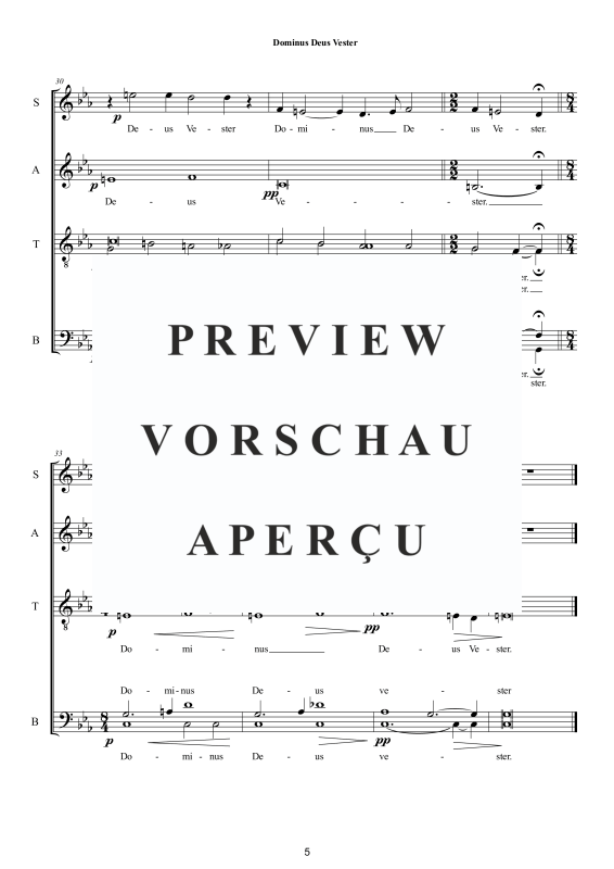 Produktgalerie: Seite 6 von 11 Dominus Deus Vester - Sacred Motet, , Gemischter Chor