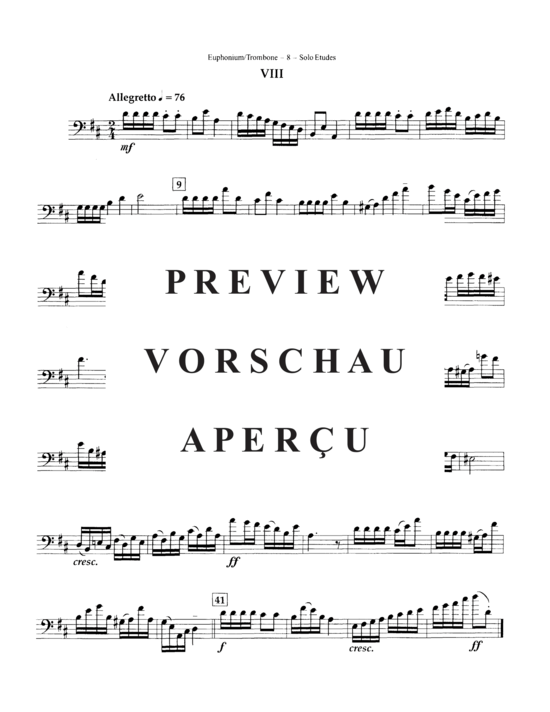 gallery: Solo Etudes , , (Euphonium Solo)