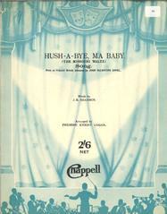 cover: Hush-A-Bye, Ma Baby (The Missouri Waltz), , Gesang, Klavier