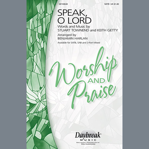 cover: Speak O Lord, Benjamin Harlan, Chor