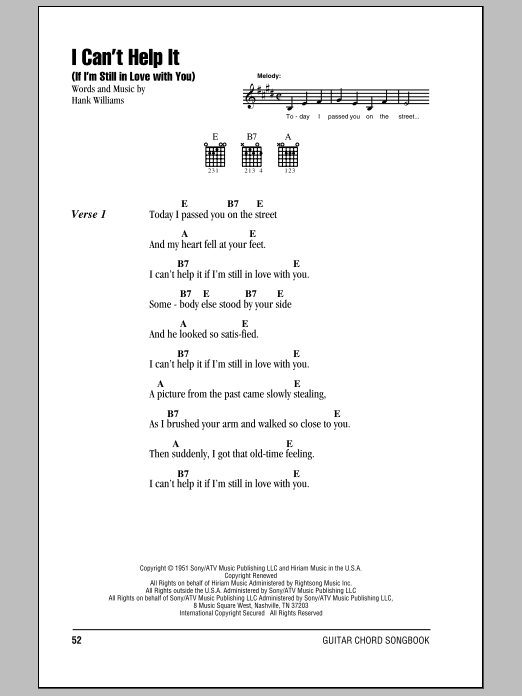 Produktbild zu: I Can't Help It (If I'm Still In Love With You)