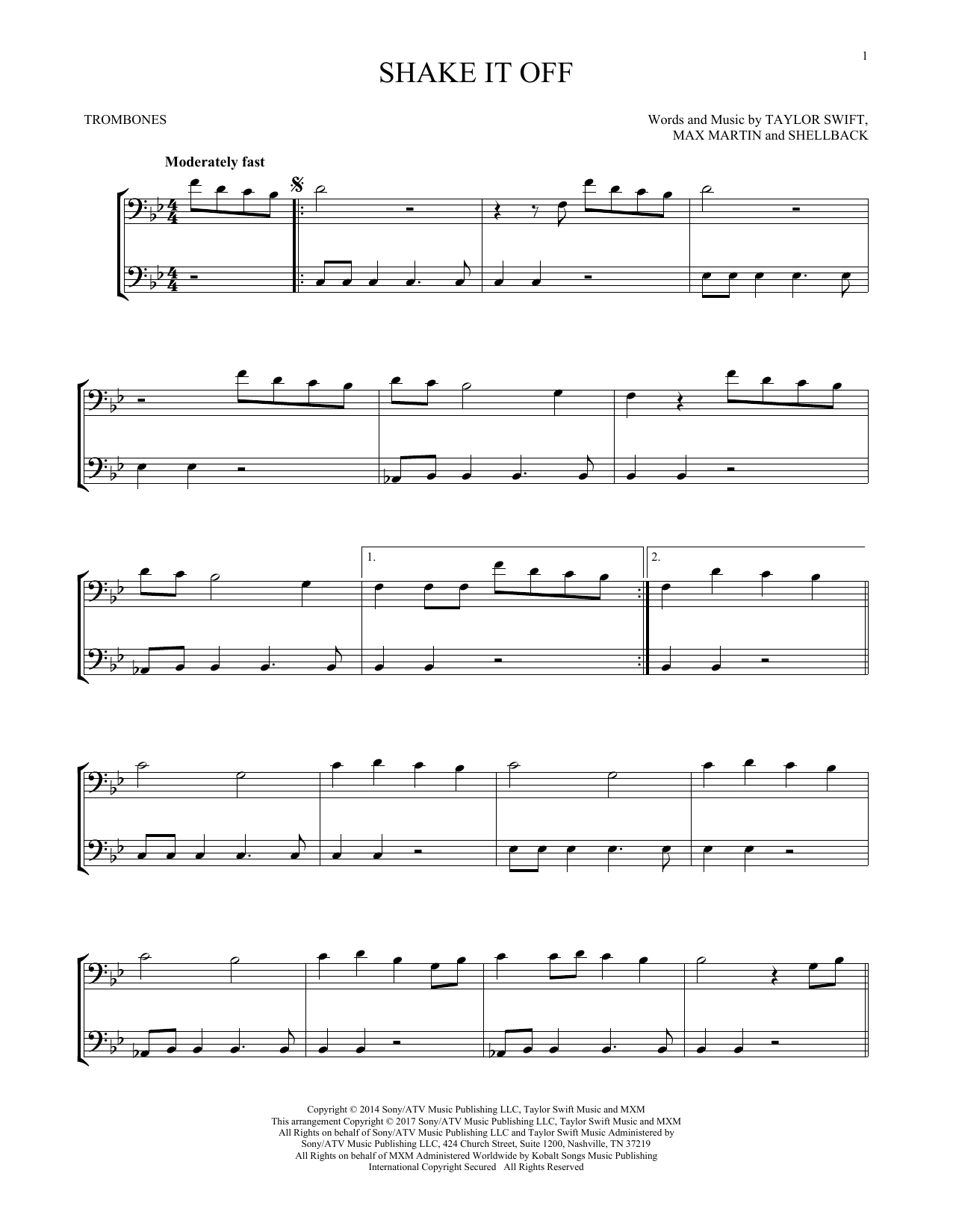 Product gallery: Page 1 of 1 Shake It Off, Taylor Swift