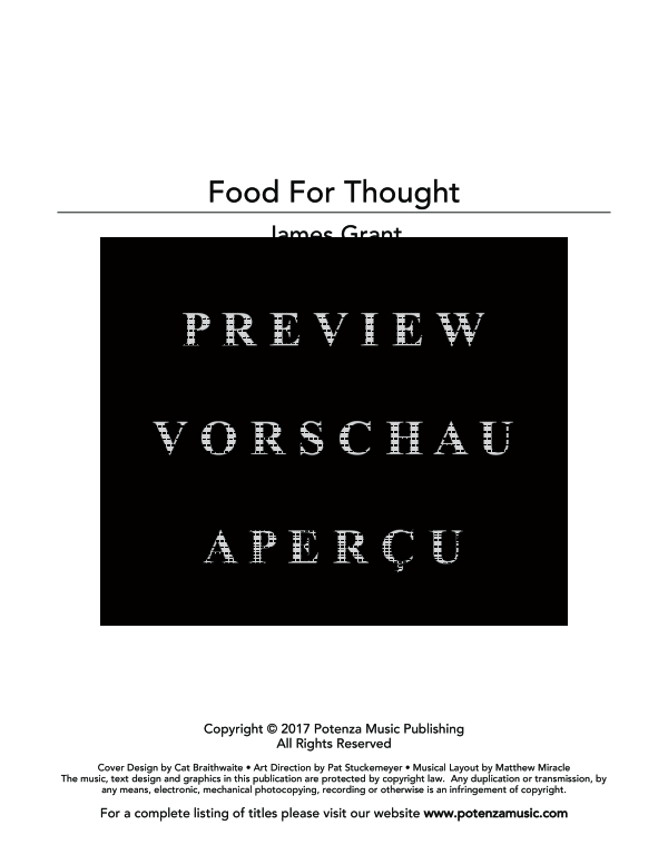 Product gallery: Page 3 of 11 Food For Thought, , (tuba and piano)