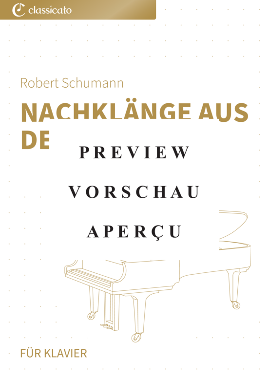 gallery: Nachklänge aus dem Theater - Nr. 25 aus Album für die Jugend op. 68 , , (Klavier Solo)