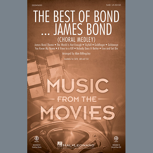 cover: The Best of Bond... James Bond (Choral Medley), Alan Billingsley, Chor