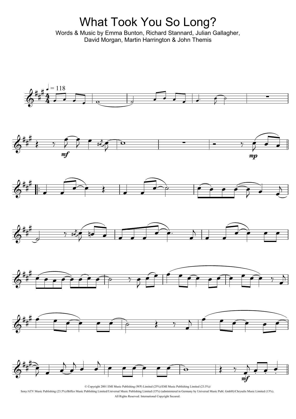 Product gallery: Page 1 of 1 What Took You So Long?, Emma Bunton