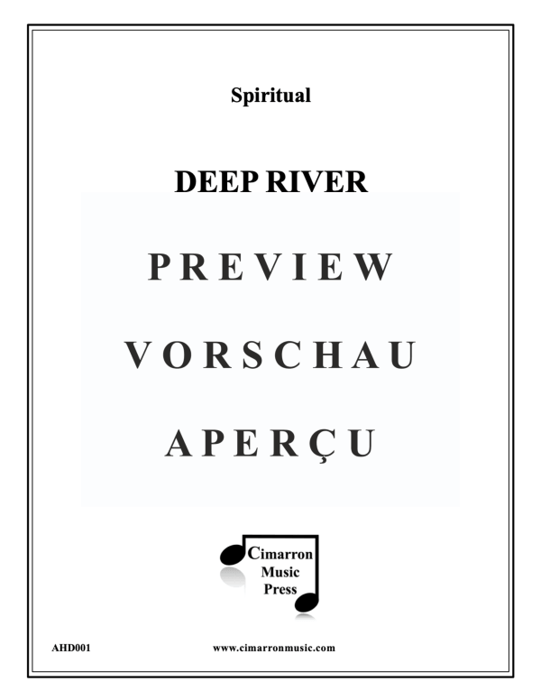 Produktgalerie: Seite 2 von 11 Deep River, , BlechblÀser Sextett