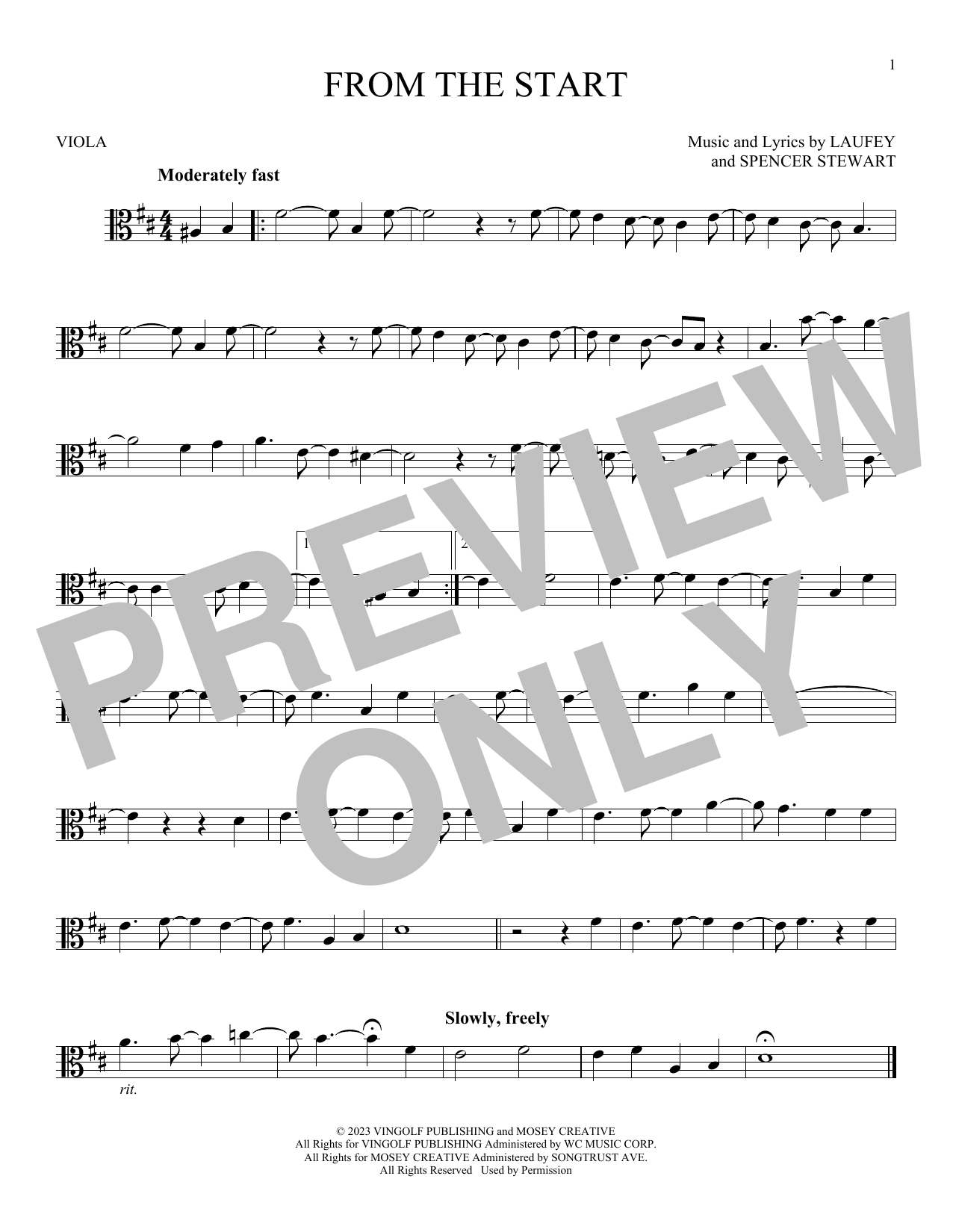 Product gallery: Page 1 of 1 From The Start, Laufey