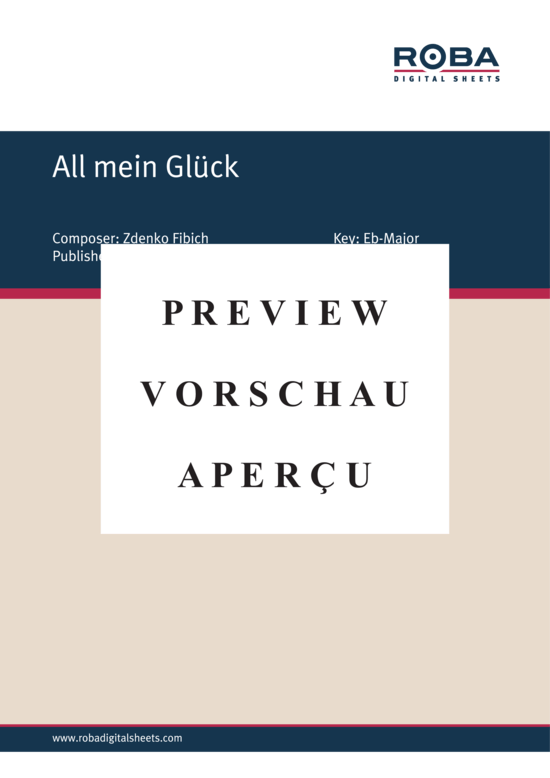 Product gallery: Page 2 of 4 All mein Glück , , Piano and Voice