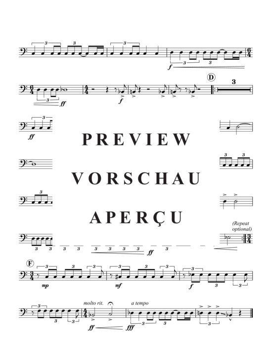 Product gallery: Page 19 of 21 We Choose to go to the Moon , , (Trombone ensemble)