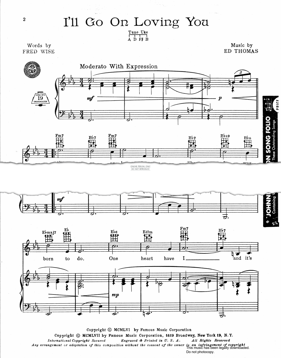 Produktbild zu: I'll Go On Loving You