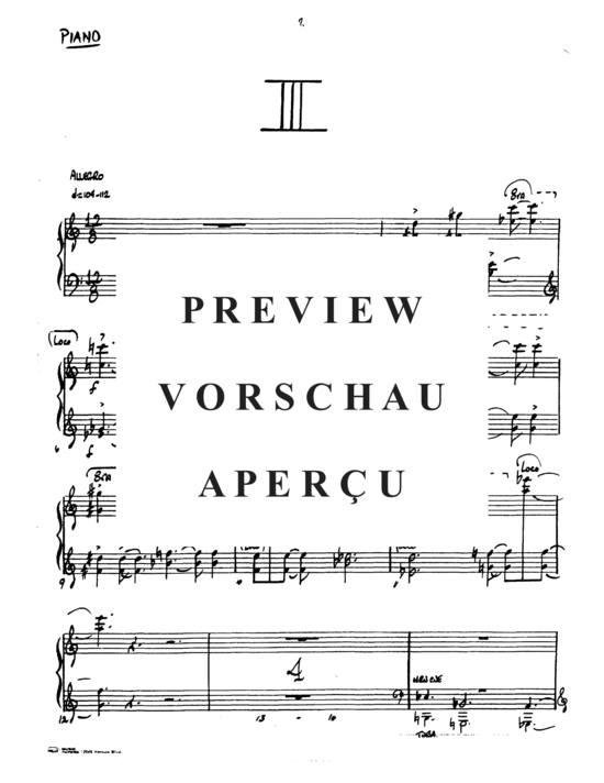 Produktgalerie: Seite 9 von 21 Trio Number 1 , , (Horn in F, Tuba + Klavier)