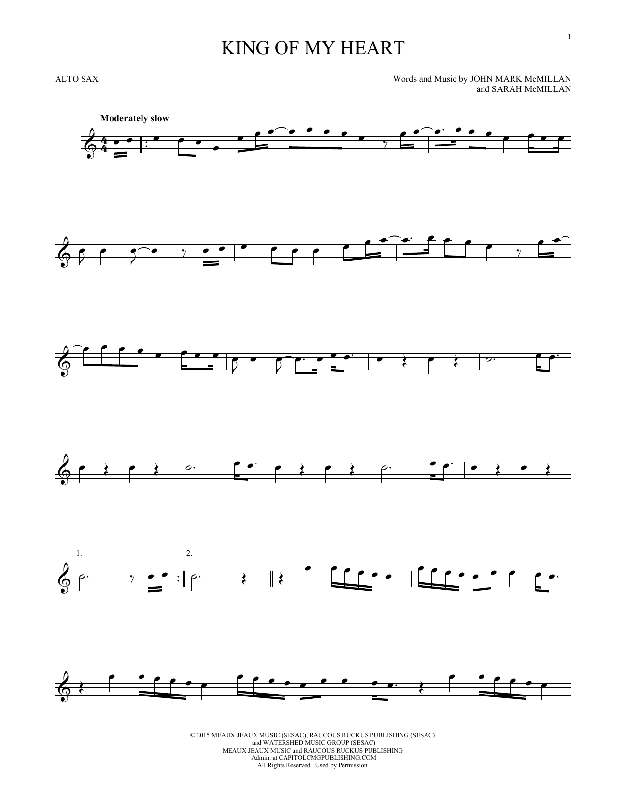 Product gallery: Page 1 of 1 King Of My Heart, Bethel Music