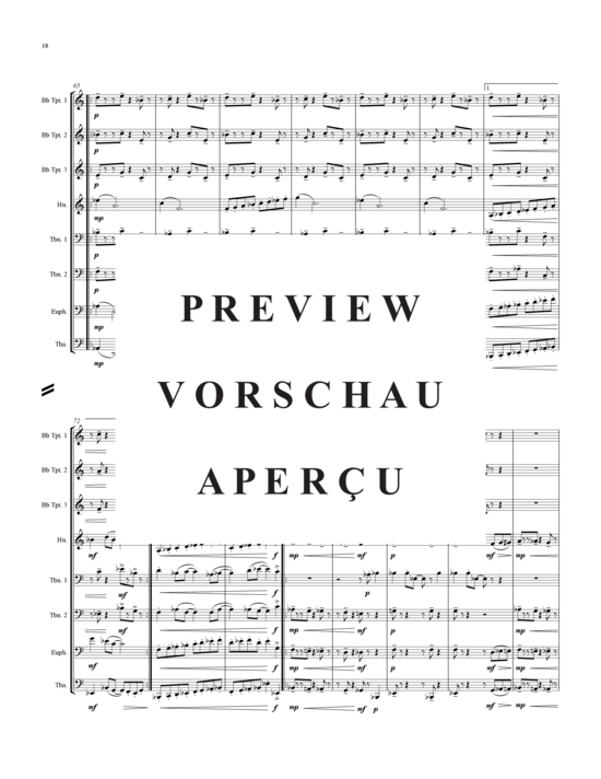 Product gallery: Page 19 of 21 Prelude, Elegy, Rondo Scherzino , , (Brass Ensemble)