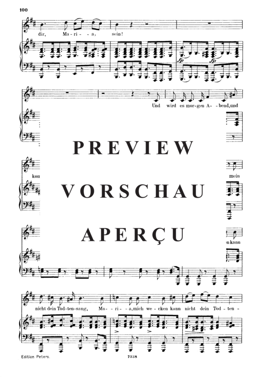 Product gallery: Page 3 of 8 Normann's Gesang D.846, , Medium Voice and Piano