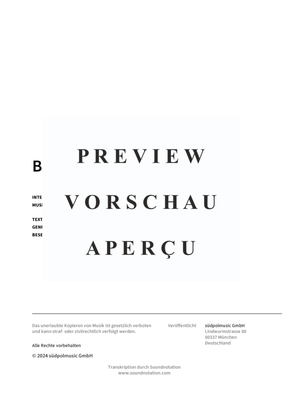 gallery: Bella Italia, DeSchoWieda, (Leadsheet)