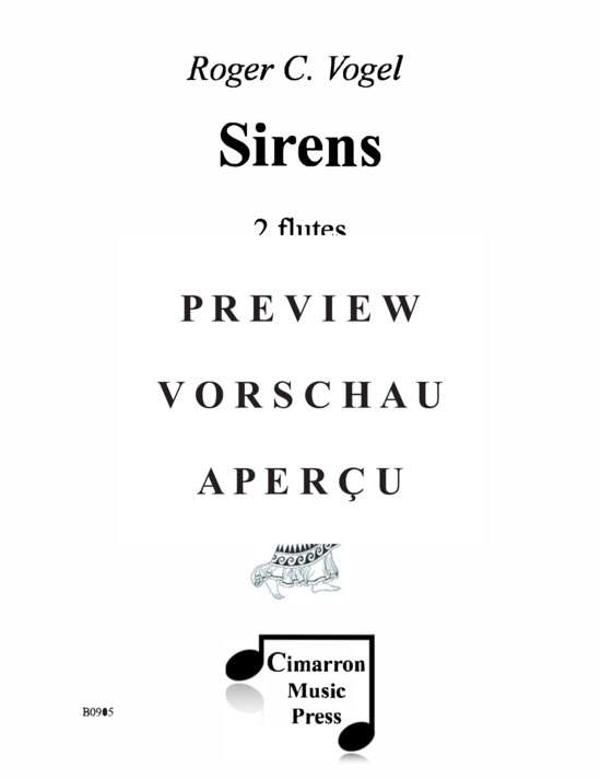 Product gallery: Page 2 of 21 Sirens , , (flute and alto flute/flute)