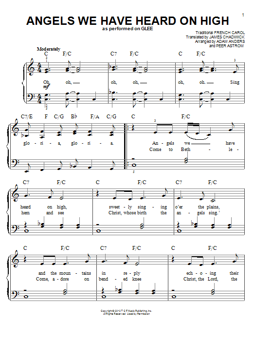 Produktbild zu: Angels We Have Heard On High
