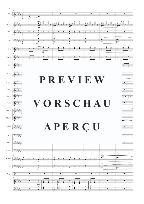 Produktgalerie: Seite 8 von 11 Pres des remparts de Seville (Seguidilla from Carmen), , Solo Gesang und Concert Band