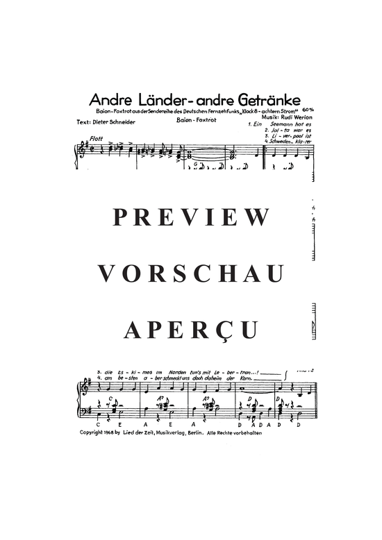 Product gallery: Page 4 of 4 Andre Länder- andre Getränke , , Piano and Voice