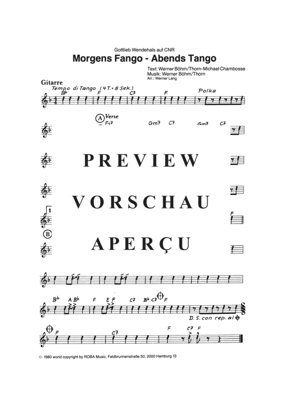 Produktgalerie: Seite 11 von 16 Morgens Fango - abends Tango , Wendehals, Gottlieb, (Combo-Band)