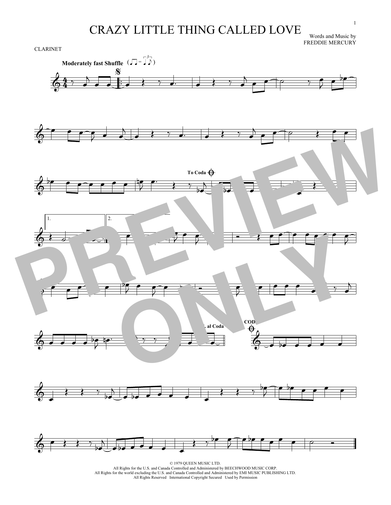 Product gallery: Page 1 of 1 Crazy Little Thing Called Love, Queen