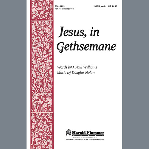 cover: Jesus, In Gethsemane, Douglas Nolan, Chor