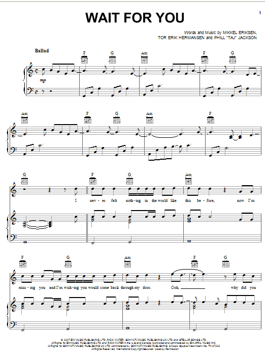 Produktbild zu:  Wait For You - Elliott Yamin