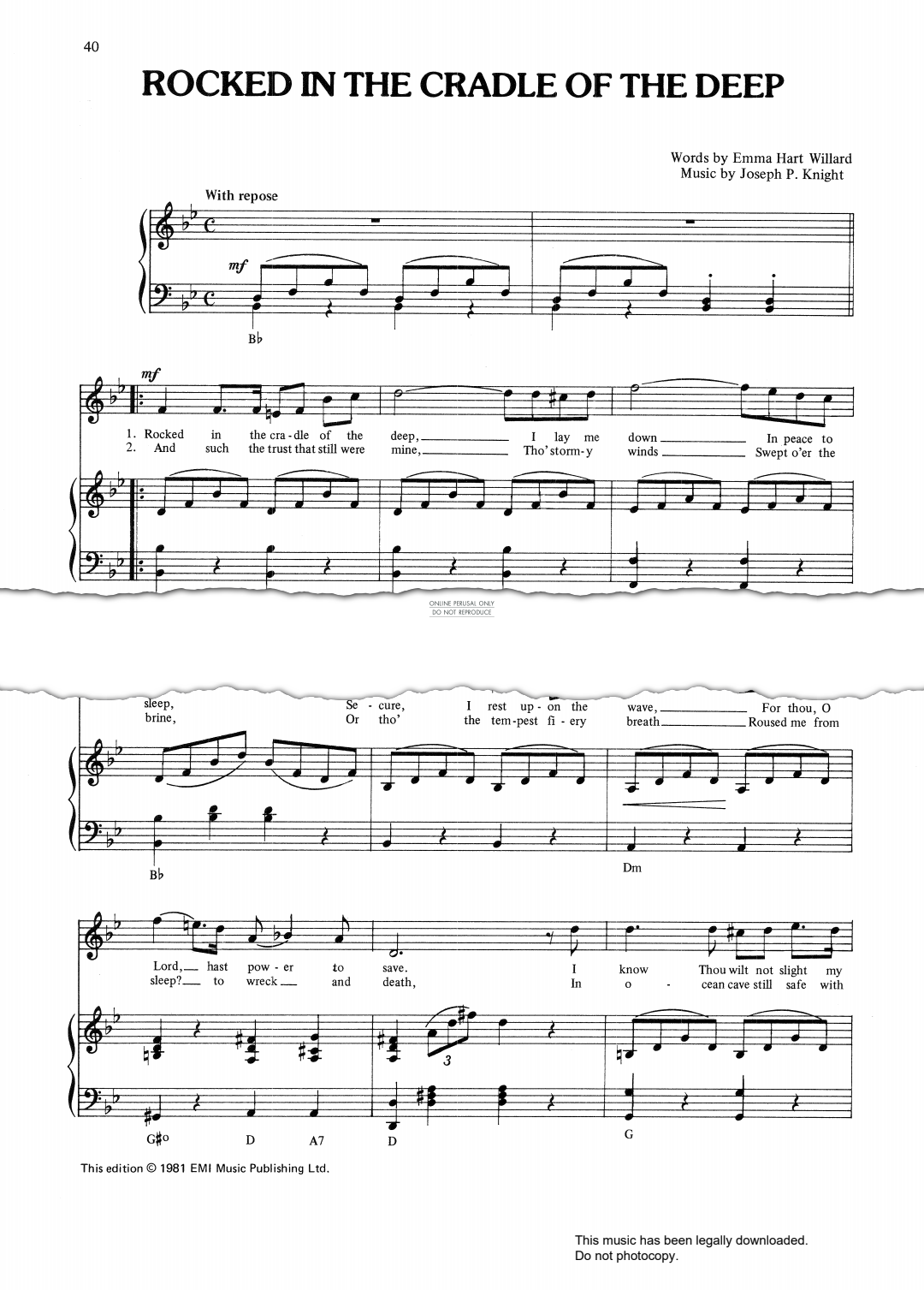 gallery: Rocked In The Cradle Of The Deep, J. P. Knight