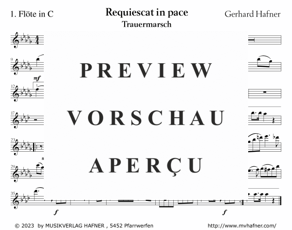 gallery: Requiescat in pace, , (large wind orchestra)
