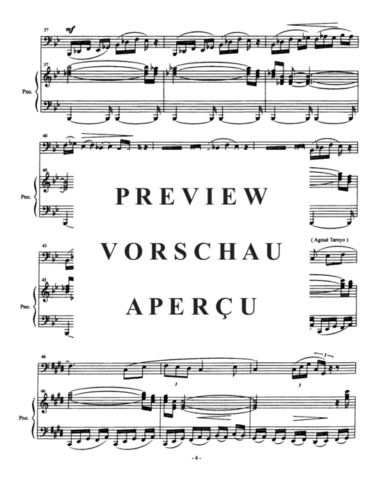 Produktgalerie: Seite 6 von 20 Voodoo , , (Tuba + Klavier)