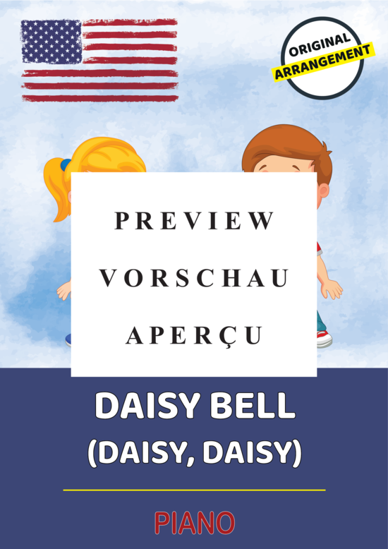 Produktgalerie: Seite 2 von 5 Daisy Bell (Daisy, Daisy) , , Klavier Solo