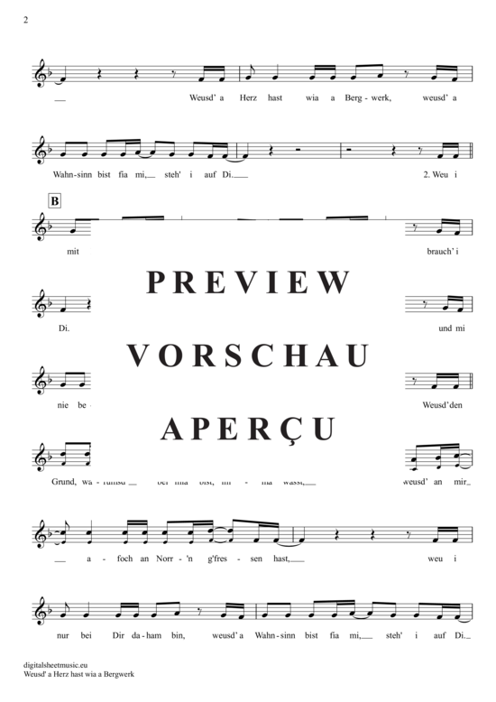 Produktgalerie: Seite 3 von 4 WeusD´ A Herz Hast Wia Bergwerk , Fendrich, Rainhard, (Oboe)