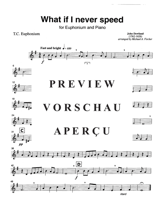 Product gallery: Page 9 of 9 What if I Never Speed , , (euphonium + piano)