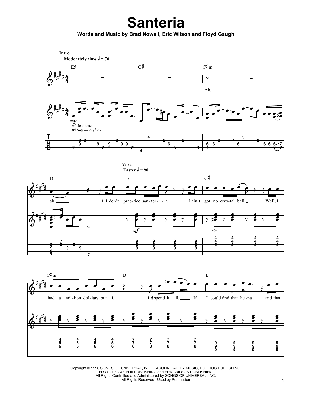 Produktbild zu: Santeria