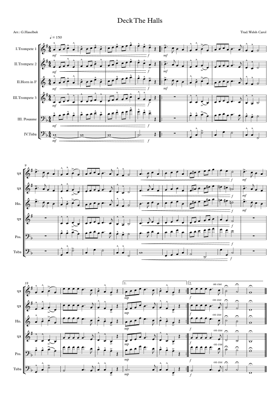 Produktbild zu: Deck The HallsTraditional