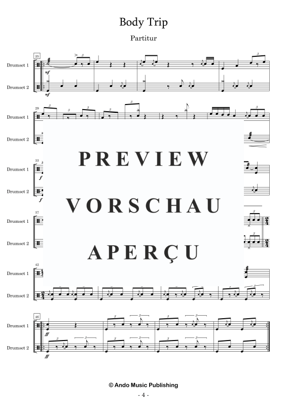 Produktgalerie: Seite 6 von 11 Body Trip, , Drumset Duett