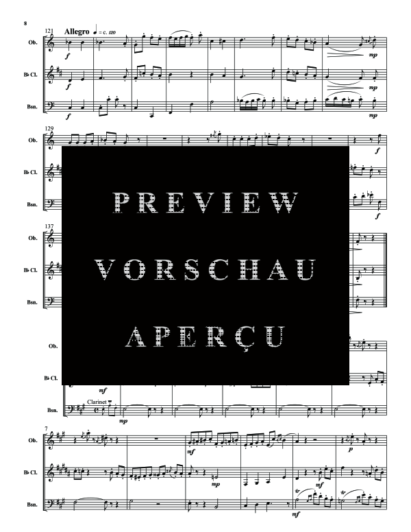 Product gallery: Page 11 of 11 Carmen Vignettes, , (Woodwind Trio)