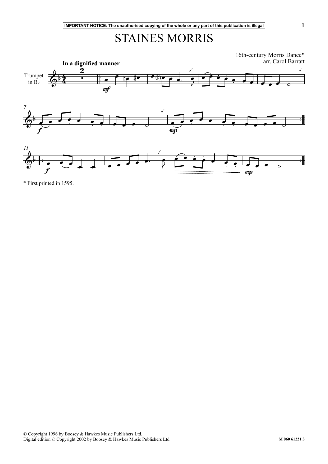 Produktbild zu: Staines Morris