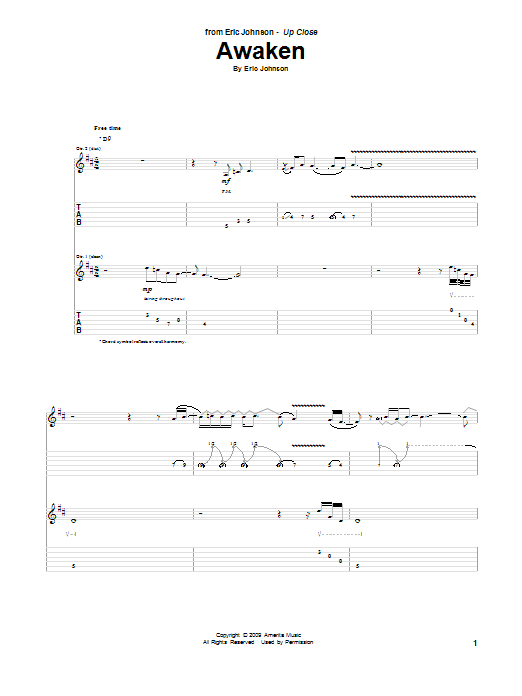 Product gallery: Page 1 of 1 Awaken, Eric Johnson