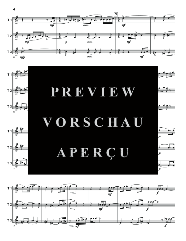 Produktgalerie: Seite 8 von 11 Serenade, Op. 195, , (Trompeten Trio)