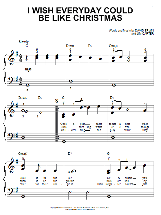 Produktbild zu: I Wish Everyday Could Be Like Christmas