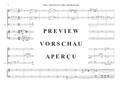 Product gallery: Page 9 of 21 Indian Earth , , (Quartet for 2 violins, violoncello + organ)