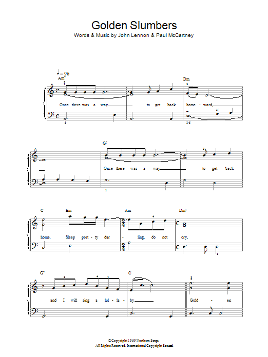 Produktbild zu: Golden Slumbers