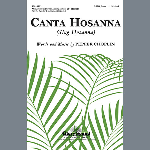 cover: Canta Hosanna, Pepper Choplin